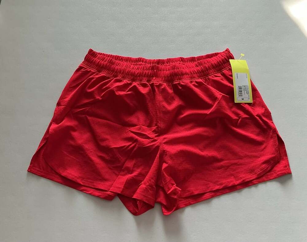all in motion Men's Red Size Medium Athletic Running Shorts